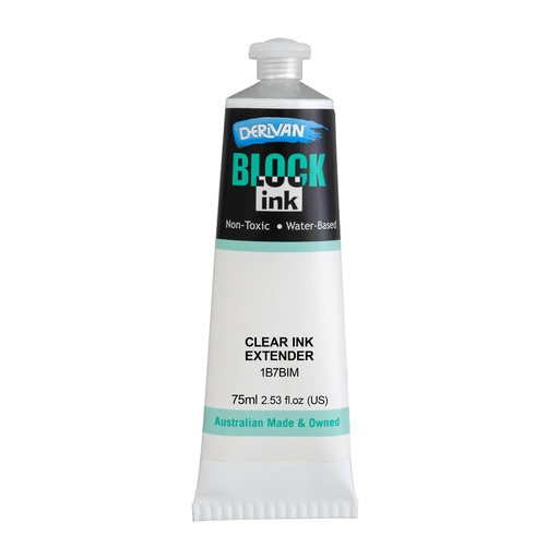[1B7BIM]  DERIVAN 75ML BLOCK INK MEDIUM & EXTENDER