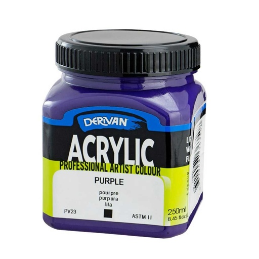 [1A2P]  DERIVAN ACRYLIC 250ML PURPLE