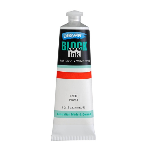 [1B7R]  BLOCK INK 75ML RED (WARM)