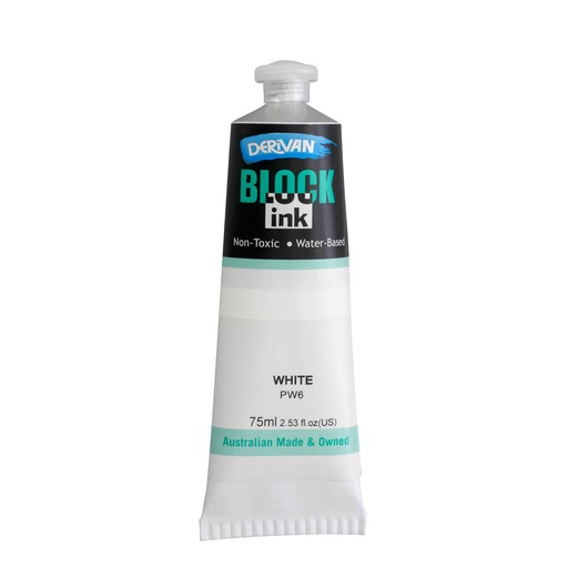 [1B7W]   BLOCK INK 75ML WHITE