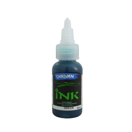 [1DI36G]  DERIVAN INK 36ML GREEN