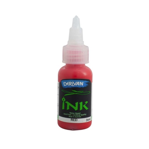[1DI36R]  DERIVAN INK 36ML RED