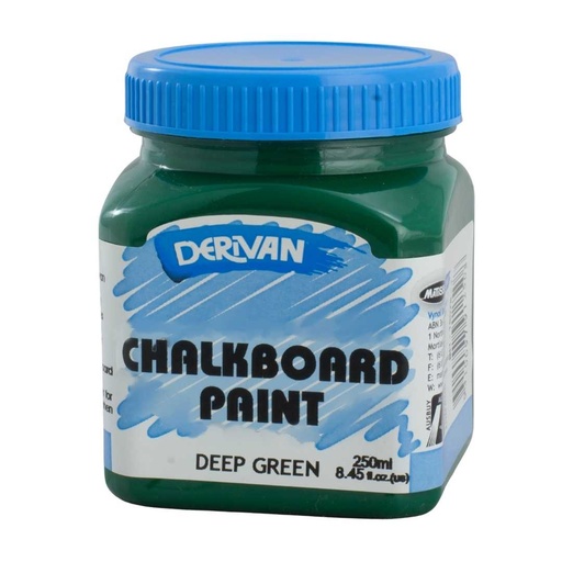 [1DM25BBG]  DERIVAN 250ML CHALKBOARD DEEP GREEN
