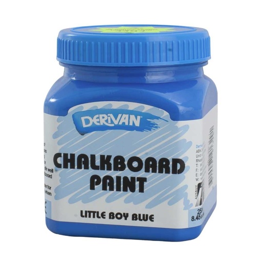 [1DM25CBB]  DERIVAN 250ML CHALKBOARD LITTLE BOY BLUE