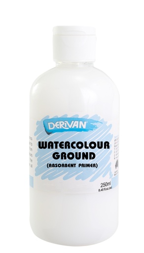 [1DM25WG]  DERIVAN 250ML WATERCOLOUR GROUND (ABSORBENT PRIMER)