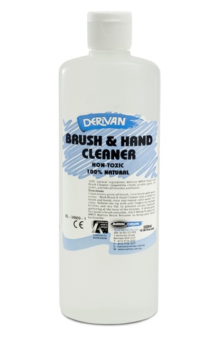 [1DM5BHC] DERIVAN 500ML BRUSH&HAND CLEANER