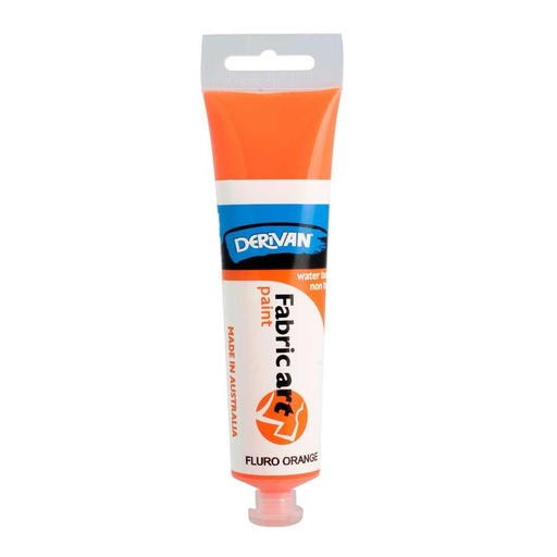 [1FA60PFO]  FABRIC ART PAINT 60ML FLURO ORANGE