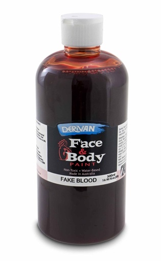 [1FB5]  DERIVAN FACE PAINT FAKE BLOOD 500ML