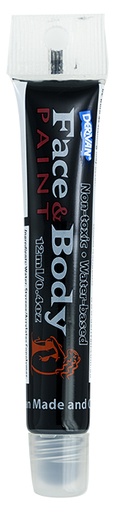 [1FP12BLK]  FACE & BODY 12ML TUBE BLACK