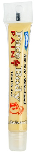 [1FP12GO]  FACE & BODY 12ML TUBE METALLIC GOLD 2