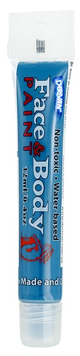 [1FP12T]  FACE & BODY 12ML TUBE TURQUOISE