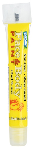 [1FP12Y3]  FACE & BODY 12ML TUBE YELLOW 3