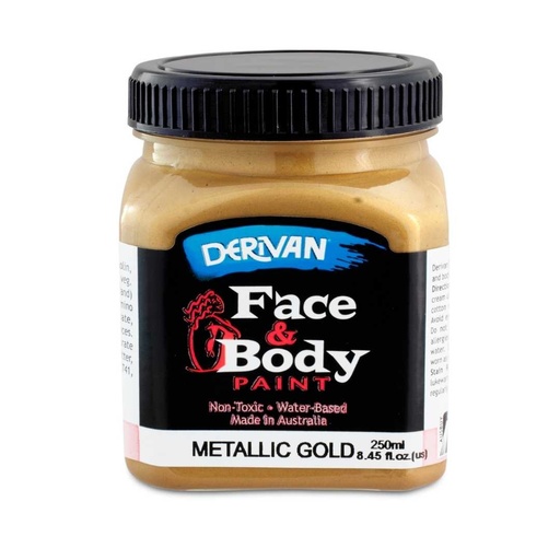 [1FP2MGO]  FACE PAINT 250ML METALLIC GOLD