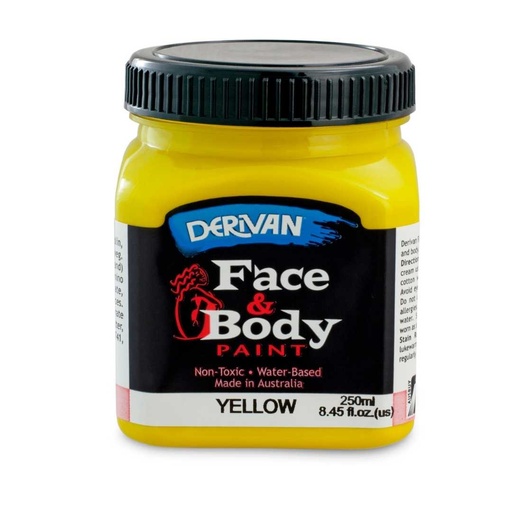 [1FP2Y]  FACE PAINT 250ML YELLOW