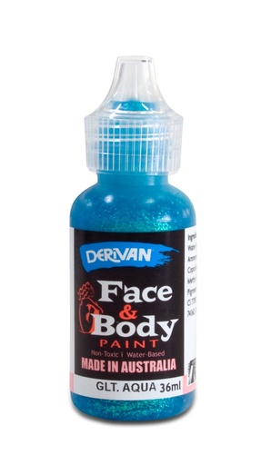 [1FP3GAQ]  FACE PAINT 36ML GLITTER AQUA