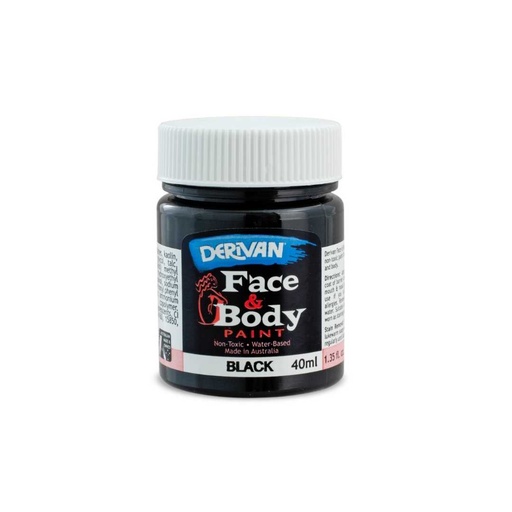 [1FP4BK]  FACE PAINT 40ML BLACK