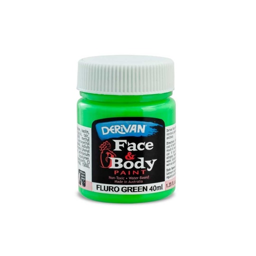 [1FP4FG]  FACE PAINT 40ML FLURO GREEN