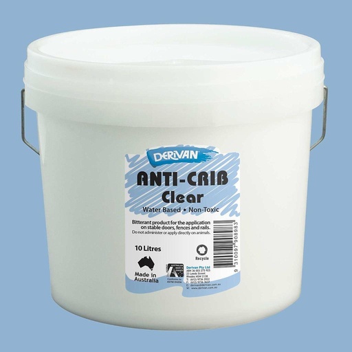 [1HAC10CL]  HORSE ANTI CRIBBING PAINT 10LT CLEAR