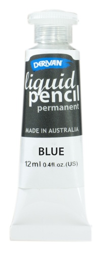 [1LP12PBL]  LIQUID PENCIL 12ML PERMANENT BLUE