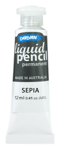 [1LP12PSEP]  LIQUID PENCIL 12ML PERMANENT SEPIA