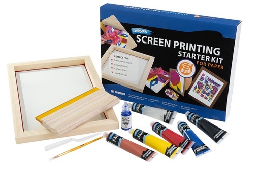 [1PSSPAP]  DERIVAN SILK SCREEN SET FOR PAPER