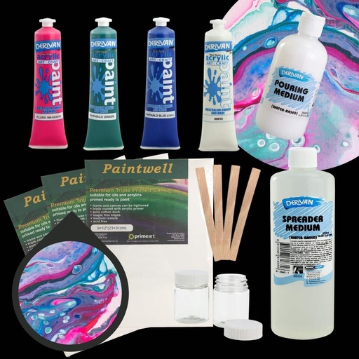 [1PXAPSTW]  MEGA ACRYLIC POURING SET TWILIGHT