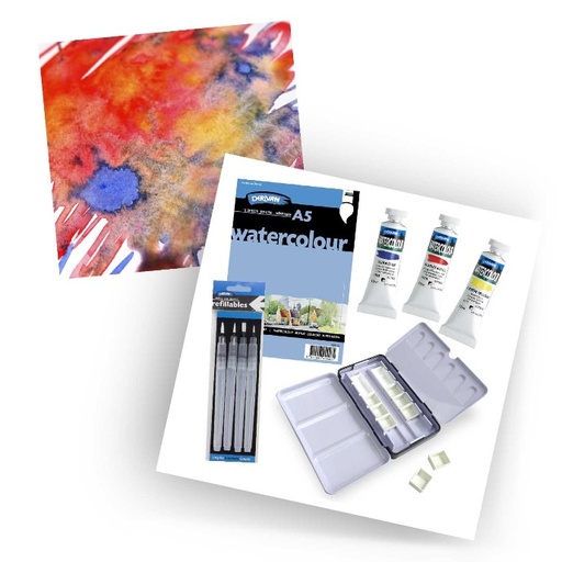 [1PXPWBBS]  PORTABLE WATERCOLOUR BEGINNERS BOX SET