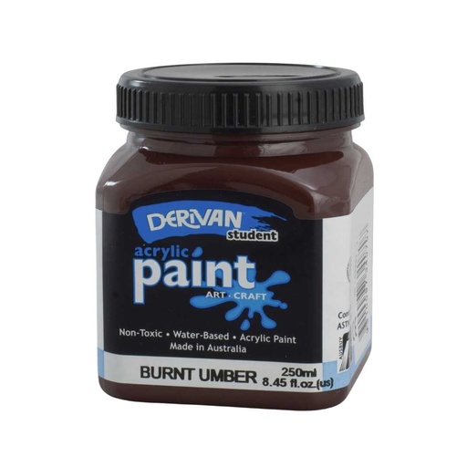 [1S25BU]  STUDENT 250ML BURNT UMBER xx