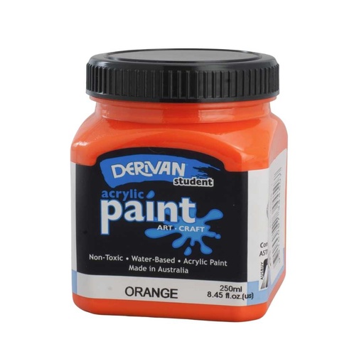 [1S25O]  STUDENT 250ML ORANGE xx