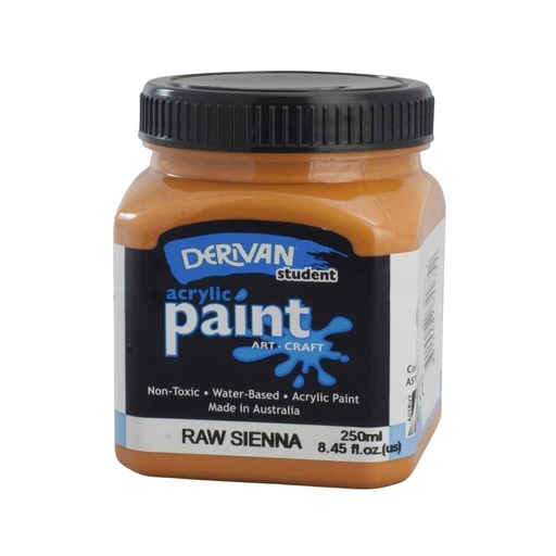 [1S25RS]  STUDENT 250ML RAW SIENNA xx