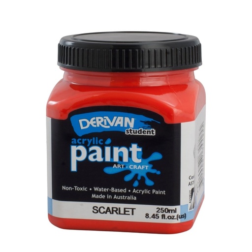 [1S25S]  STUDENT 250ML SCARLET (WARM) xx