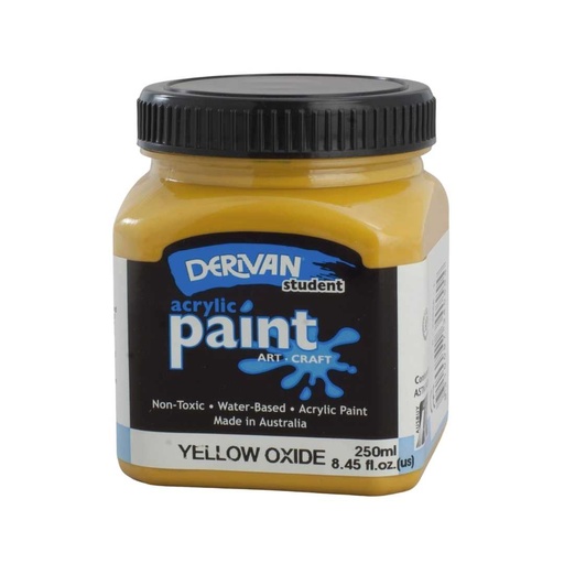 [1S25YO]  STUDENT 250ML YELLOW OXIDE xx