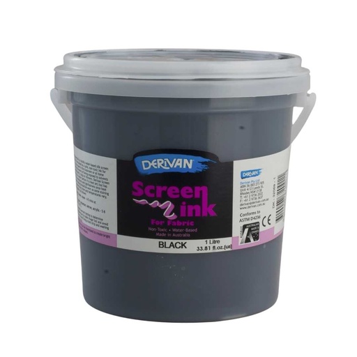 [1SI1BK]  SCREEN INK 1LT BLACK