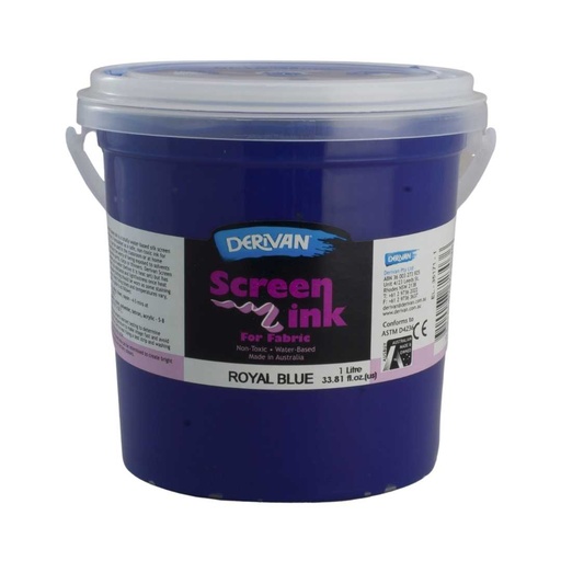 [1SI1RBL]  SCREEN INK 1LT ROYAL BLUE
