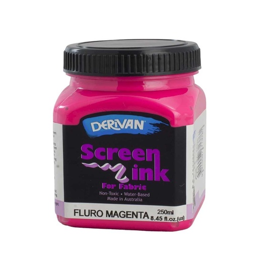 [1SI2FM]  SCREEN INK 250ML FLURO MAGENTA