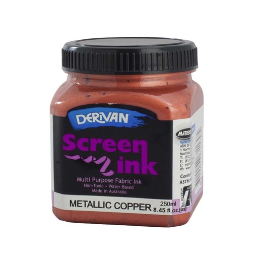 [1SI2MCP]  SCREEN INK 250ML METALLIC COPPER