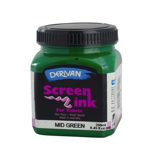[1SI2MG]  SCREEN INK 250ML MID GREEN