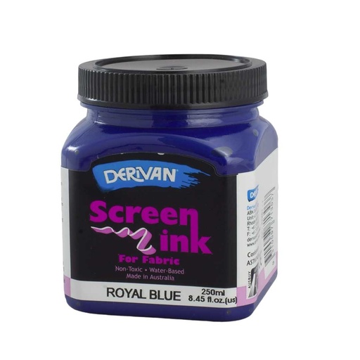 [1SI2RBL]  SCREEN INK 250ML ROYAL BLUE