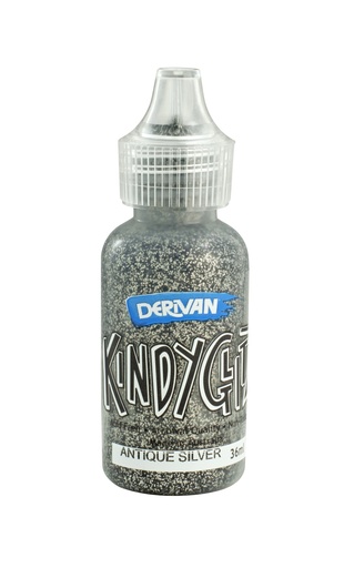 [1SL3KGASI]  KINDYGLITZ 36ML ANTIQUE SILVER