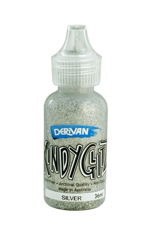 [1SL3KGSI]  KINDYGLITZ 36ML SILVER